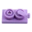 NOTE1 Giấy Quilling Crimper, Chức năng uốn màu tím Máy giấy uốn, Công cụ dập nổi Bump Máy nhăn nhựa Máy làm sóng Giấy Crimper Dụng cụ tác phẩm nghệ thuật thủ công