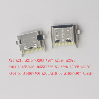 10-100 Chiếc Đầu Nối Usb Cắm Cho Samsung Galaxy A21 A20S A07 A16 A04 A06 A05 A22 A14 5G Sạc Đế Sạc Cổng A215 A207 A045 A055 A226 A146F A065 A166P A075F Jack Loại C