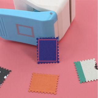 [COD] Đục lỗ viền tem EARTHLYCO, máy dập nổi thủ công cầm tay, tiết kiệm lực, dùng cho thủ công giấy, scrapbooking