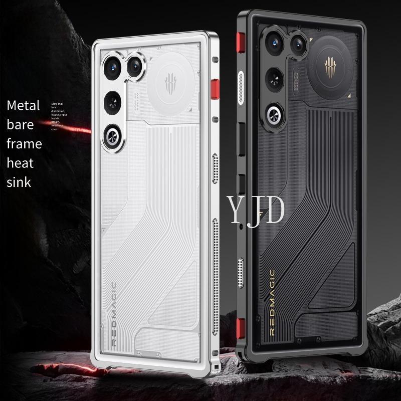 Ốp YJD Cho RedMagic 11 Air Metal Khung Trần Tản Nhiệt Chống Rơi Vỏ Điện Thoại
