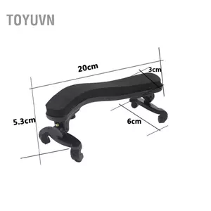 toyuvn Loại phổ biến có thể điều chỉnh Gối tựa vai đàn violon Nhựa EVA Đệm cho đàn 3/4 & 4/4