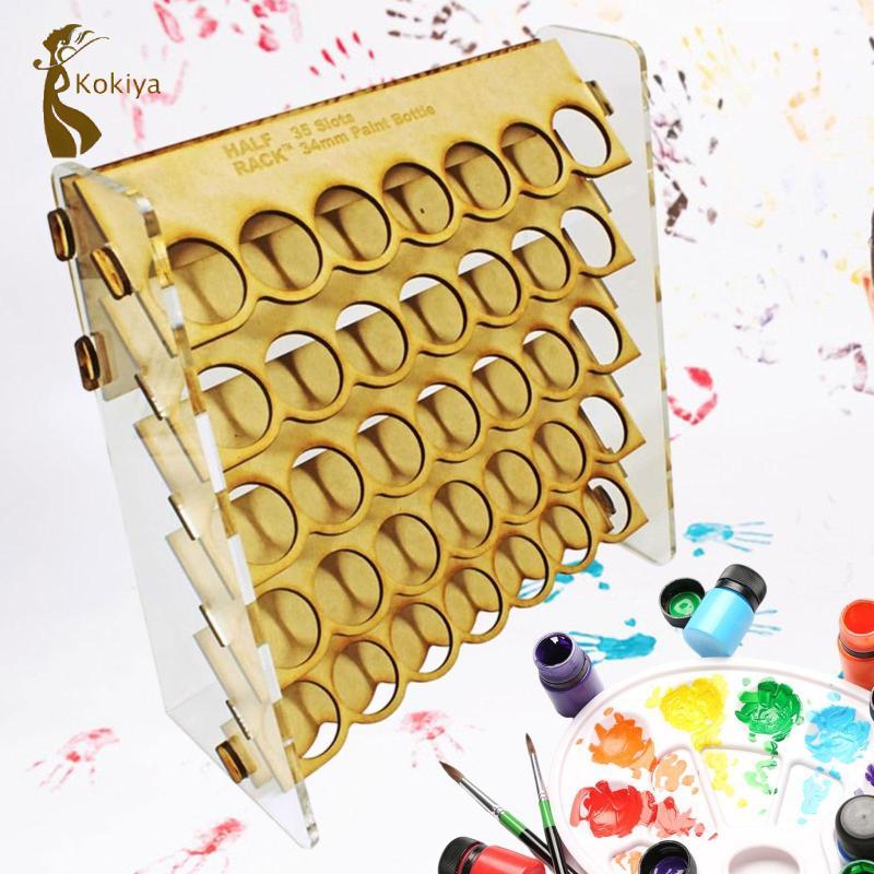Sơn Giá Để Đồ Cho Mô Hình Sơn Nghệ Sĩ Dụng Cụ Hộp Đựng Giá Tranh Cung Cấp Thủ Công Sắc Tố Kệ, Sơn Người Tổ Chức Giá Đỡ