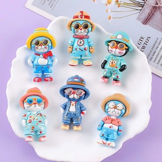 Set charm Doraemon: Băng đảng mèo- Hàng size to, bao ngầu bao chất