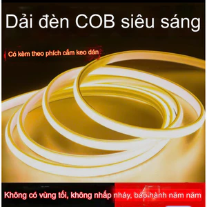 DÂY ĐÈN LED 220V FCOB ,chống nước ,hắt trần ( kèm 1 nguồn)-2026