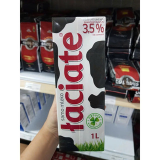 Sữa Tươi Nguyên Kem Laciate 3.5% Béo Xuất xứ Ba Lan Hộp 1L, Thơm Ngon Béo Ngậy Pha Chế Tiện Lợi