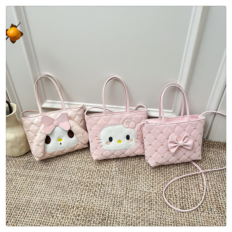 GC2 2026 Dễ Thương Sanrio Hello Kitty My Melody Túi Đeo Vai Thời Trang Giống Nữ Đi Lại Túi Xách CG2