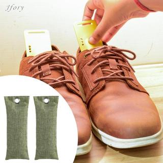 JFORY 2 Túi Khử Mùi Đa Năng - Vải Lanh Thoáng Khí & Tre, Phù Hợp Cho Giày Thể Thao, Tủ Quần Áo, Ô Tô và Phòng Tập Gym