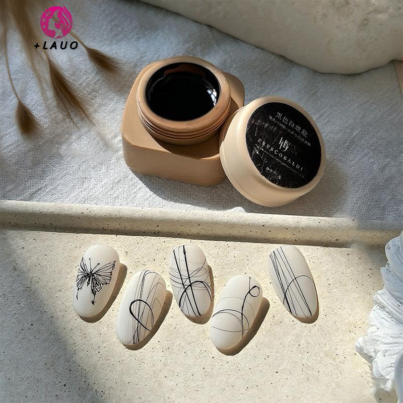 Springevenstar 5ml Trắng Bạc Nhện Dây Vẽ Gel Sơn Móng Tay UV Lót Tranh Phác Thảo Gel Varnish Móng Tay Nghệ Thuật Trang Trí Làm Móng Tay Springevenstar