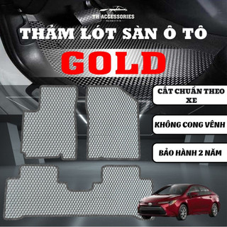 Thảm lót sàn ô tô Toyota Corolla Altis TH Accessories cao su cao cấp thiết kế riêng từng đời xe (full bộ có cốp)