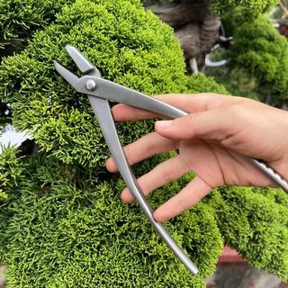 KÌM UỐN DÂY NHÔM HD BONSAI - Bản cao cấp - Thép trắng chống gỉ  Độ dài: 21.3 cm   Độ mở cán cầm: 5 cm