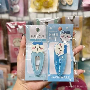 Kẹp Tóc Hình Trái Tim Hoạt Hình Dễ Thương Cho Cô Gái