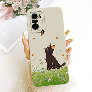 Ốp Chống Sốc Cho Redmi K40 / K40 Pro / K40 Gaming / Poco F3 / Poco F3 GT Vỏ Điện Thoại Sáng Tạo Mèo Hoạt Hình Vỏ Mềm