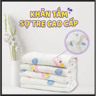 Khăn Tắm Sợi Tre Cao Cấp Lineabon – Siêu Mềm Mịn, Thấm Hút Tốt, An Toàn Cho Trẻ Sơ Sinh