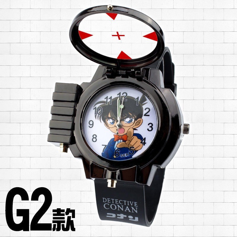 Anime Thám Tử Lừng Danh Conan Laser Trẻ Em Hoạt Hình Anime Conan Laser Watch 0330