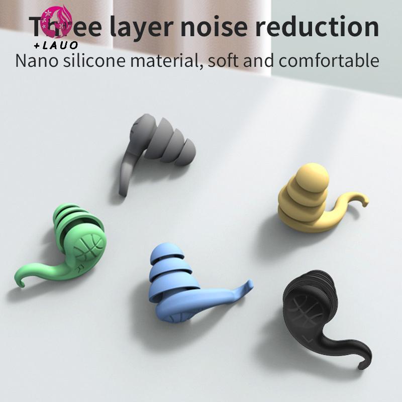 Nút tai cách âm Springevenstar để ngủ Nút tai silicon mềm Bảo vệ tiếng ồn Du lịch Bảo vệ tái sử dụng Nút âm thanh Nút tai Springevenstar