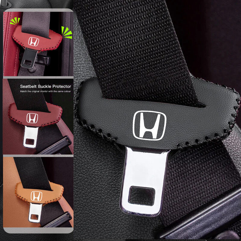 Da Dây An Toàn Ô Tô Khóa Kẹp Bảo Vệ Thích Hợp Cho Xe Honda Civic Fit HRV Odyssey Accord Jazz City CRV WRV Phụ Kiện Xe Hơi