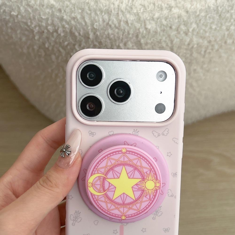 Ốp lưng TPU Tương thích với iPhone 13 14 14Pro 14ProMax 15 15Pro 15ProMax 16 16Pro 16ProMax 17 17Pro 17ProMax Vỏ nam châm họa tiết cây đũa phép ma thuật