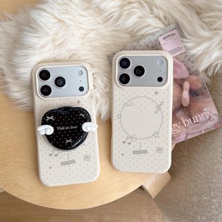 Ốp lưng TPU Tương thích với iPhone 13 14 14Pro 14ProMax 15 15Pro 15ProMax 16 16Pro 16ProMax 17 17Pro 17ProMax Dòng ghi chú hoa văn nam châm