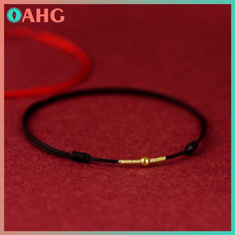 THÊM Thời Trang Handmade Vòng Tay Dây Đỏ Luy Lắc Tay Nam Nữ Người Yêu Bạn Thân Nhất Luy Vòng Tay Vòng Chân Kích Thước Điều Chỉnh BSS