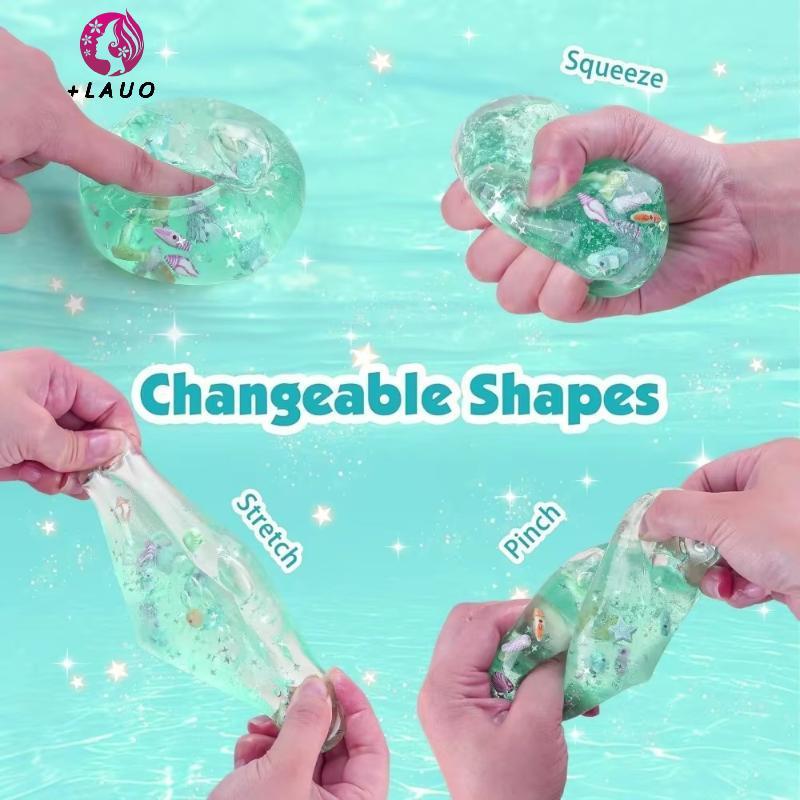 Springevenstar 1 Cái Đồ Chơi Squishy Tăng Chậm Cho Trẻ Em Và Người Lớn Taba Squishy Quả Bóng Căng Thẳng Khối Lập Phương Đại Dương Cảm Giác Thần Tài Đồ Chơi Bóp Thư Giãn Quà Tặng Springevenstar