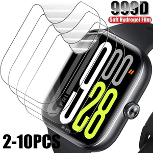 2-10 Chiếc HD Hydrogel Cho Mi Watch Lite Revolve Cho Xiaomi Poco Mi Watch Color 2 S1 S2 S3 S4 Pro Sports Active 42mm 46mm 41mm Bảo Vệ Màn Hình Đồng Hồ