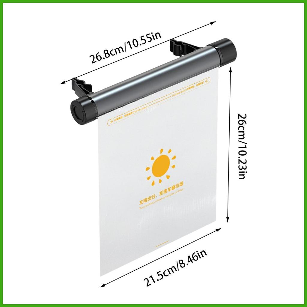 Thùng Rác Ô Tô Cho Ghế Sau Túi Đựng Rác Con Lăn Ghế Ô Tô Sắp Xếp Ghế Sau Người Tổ Chức Xe Phụ Kiện Cho wipqsvn