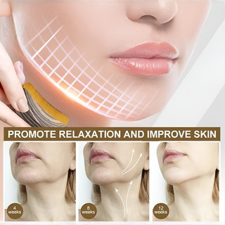 Bàn chải Massage mặt hình dạng hình quạt Dụng cụ chăm sóc da mặt lông mềm cho cổ mắt và hàm Làm đẹp hàng ngày Bàn chải làm săn chắc đường viền làm săn chắc thường ngày