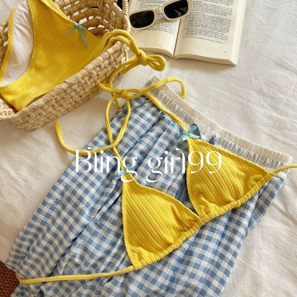 Phong Cách Mới Bikini Nữ Đi Biển, Đồ Bơi Ôm Dáng Cho kỳ Nghỉ