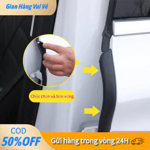 【48h】Gioăng cao su cột B dạng sợi dài, tự dính chắc chắn, phù hợp nhiều dòng xe, cải thiện rõ rệt chất lượng cách âm.