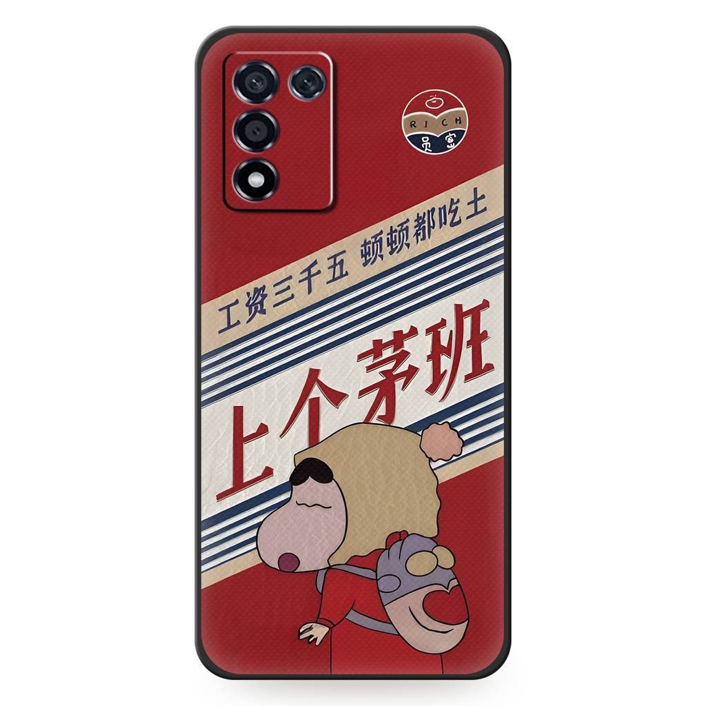 Ốp Điện Thoại Thời Trang TPU Chống Sốc Bền Cho OPPO K9S / Realme Q3S / Q3T / K10 Vitality Edition Chống Va Đập Bảo Vệ Hoạt Hình