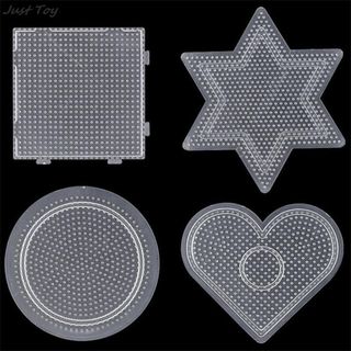Bảng đậu ZENIHCO 2.6mm, DIY Make Puzzle Handmade Crafts Decor Perler Beads Mẫu, Công cụ hạt Hama chịu nhiệt Chất lượng cao DIY Pegboard Thủ công thủ công
