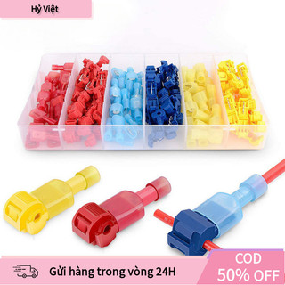 【Hỷ】Kẹp nối dây điện chữ T thiết kế nhỏ gọn nhưng chắc chắn, đảm bảo kết nối điện ổn định lâu dài, giảm thiểu sự cố.