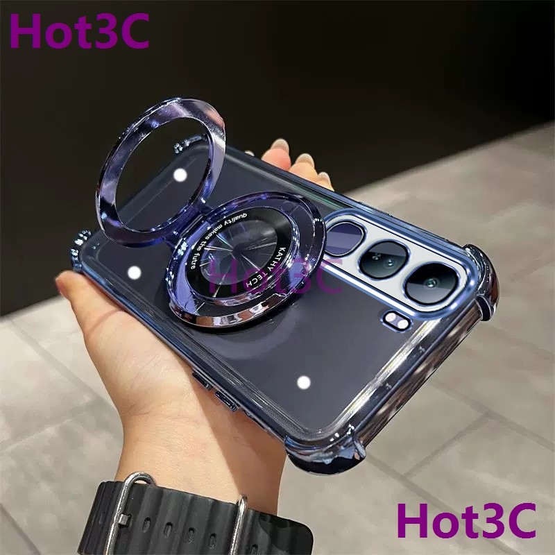Ốp Lưng Cho Vivo Y21D / Y31 5G / Y200 5G / V40 Lite 5G / Y19S / Y19S Pro 5G Giá Đỡ Điện Thoại tpu Chống Sốc Có Chức Năng Chống Trơn Trượt Vỏ Điện Thoại Di Động SJZJ