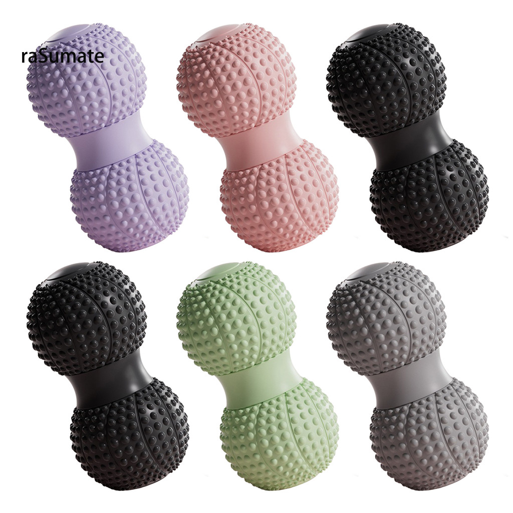 < rasumate > Bóng Massage Khăn Giấy Bóng Massage Đa Khu Vực Bóng Massage Đậu Phộng Khăn Giấy Con Lăn Cơ Đôi Lacrosse Trị Liệu Để Thư Giãn Toàn Thân Chân Tay Lưng Eo Giảm Đau Chân