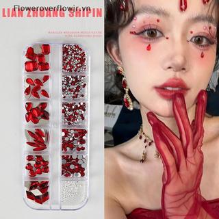 FJR Pha Lê Mặt Hình Xăm Lễ Hội Ngọc Tự Dính Cơ Thể Đá Quý Stiers Bling Kim Cương Giả Trang Điểm Mặt Mắt Stier Cho Bữa Tiệc HOT