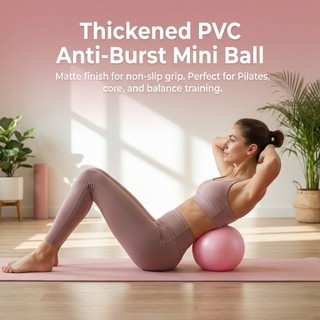 PVC Dày Chống Nổ Bóng Tập Yoga Mini Matte Fitness Pilates Cân Bằng Dụng Cụ Tập Gym Tại Nhà