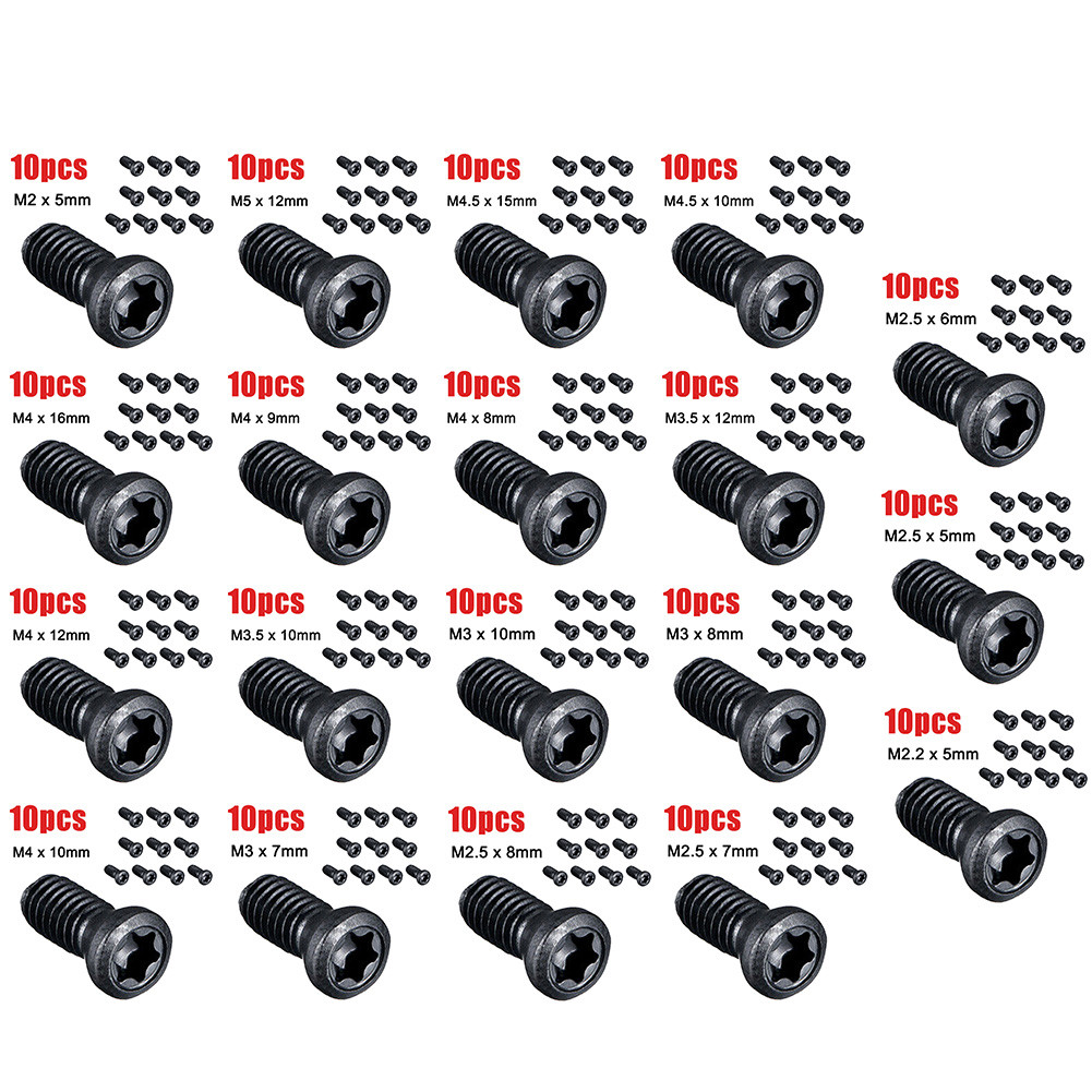[Top] M2 M2.5 M3 M3.5 M4 M5 Torx Vít Thay Thế Lưỡi Dao cacbua Dụng Cụ Tiện CNC