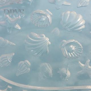 (TFT) Móng Tay Nghệ Thuật Khuôn Silicon Mềm Vỏ Conch Khuôn 3D Silicon Khắc Đại Dương Phong Cách DIY Thiết Kế Móng Tay Mẫu Phụ Kiện Móng Tay Cho Salon MỚI