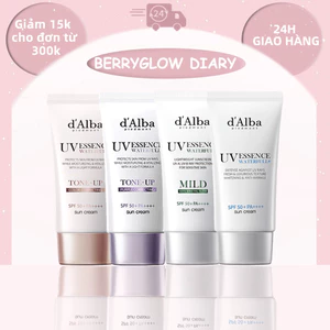 d'Alba Kem Chống Nắng – Mỏng Nhẹ, Thấm Nhanh, Không Bết Dính, Thoáng Da Cả Ngày SPF50+ PA+++