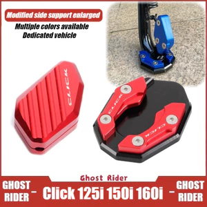 CHO Honda Click 125i 150i 160i Xe Máy Bên Đứng Phóng To Pad Chân Đế Hỗ Trợ Mở Rộng