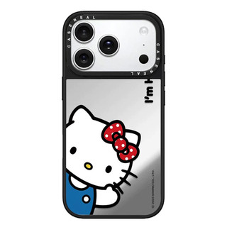 CASENEAL Ốp Điện Thoại Gương Chất Lượng Cao Kitty Dễ Thương Thích Hợp Cho iPhone 17ProMax 17pro 17 air 16promax 16 15promax 15 14promax 13 13promax Ốp Lưng Cứng Chống Rơi Thời Trang