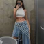 Dây thắt lưng viền lưới AWNGD, Thiết kế dân tộc Bohemian Handwoven Bikini Cover Up, Thắt lưng tua rua trang trí thời trang Tạo kiểu đa năng