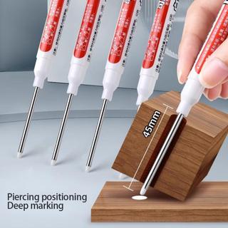 OKCATZONE 45mm Đầu Dài Nib Lỗ Sâu Đánh Dấu Bút Mực Chống Thấm Nước Sơn Dầu Bút Trang Trí Dòng Vẽ Bút C1S5