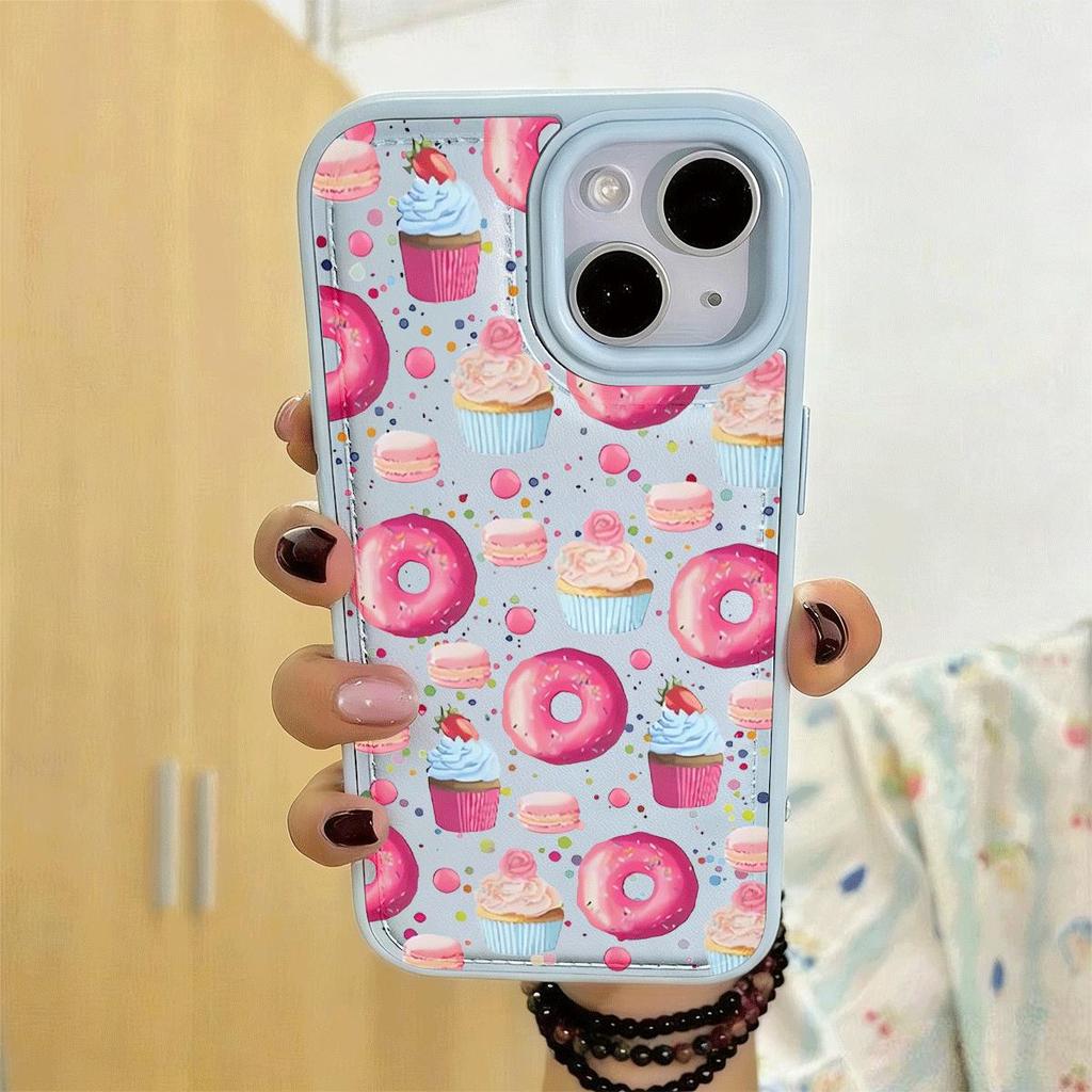 Bánh cup ngọt phù hợp với 16 chiếc vỏ điện thoại iPhone 17 Air, cảm giác da14/13/11 Pro
