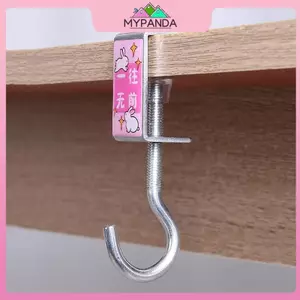 MYPANDA Dễ Thương Túi Di Động Móc Hoạt Hình Kim Loại Bàn Bên Túi Ra Túi Móc Treo Túi Xách Giá Đỡ Móc Bàn Phụ Kiện Bàn Làm Việc Văn Phòng.