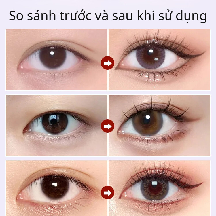 Bút kẻ mắt dạng gel chống thấm nước và mồ hôi / Bút kẻ mắt dạng gel xoay tự động / Bút kẻ mắt dạng gel không lem/Kẻ mắt dạng gel màu nâu