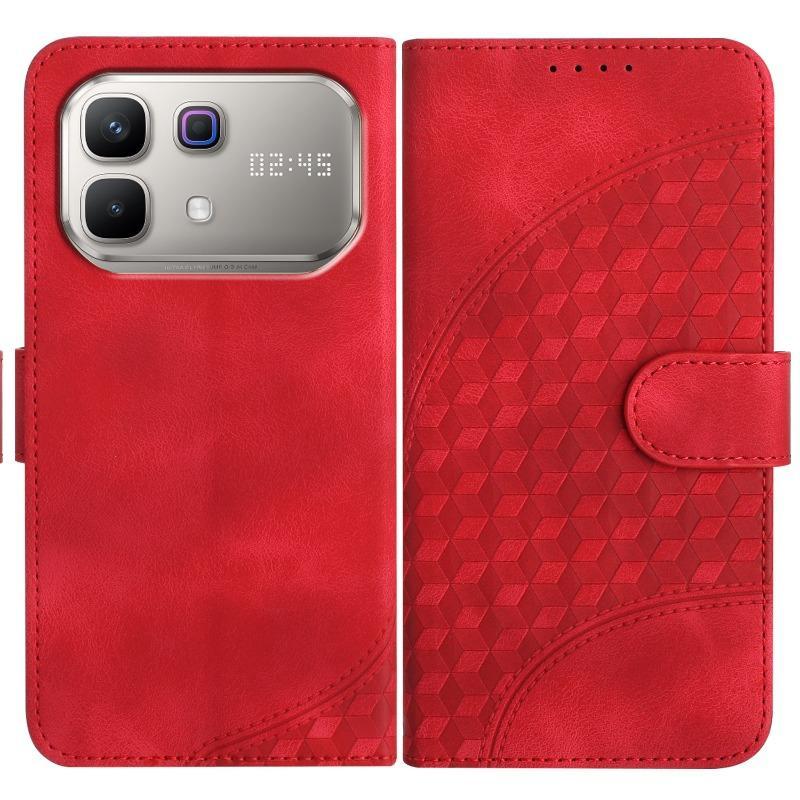 Ốp Lưng Cho Infinix Note 60 Pro X6878 X6879 Thiết Kế Voi Thẻ Da Solots Dây Đeo Tay TPU Mềm Chống Rơi Vỏ Điện Thoại