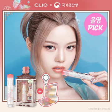 CLIO CLIP Crystal Glam Tint 3.4g / Son bóng Hàn Quốc / Son bóng thủy tinh (33 sắc thái)
