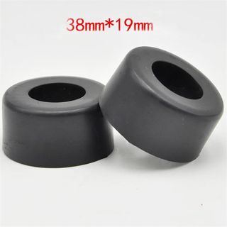 OIWLSAX321 4 Miếng đệm giảm chấn, Đế 38x19mm Miếng đệm chân loa, Cao su chống trượt với chân đệm tấm sắt