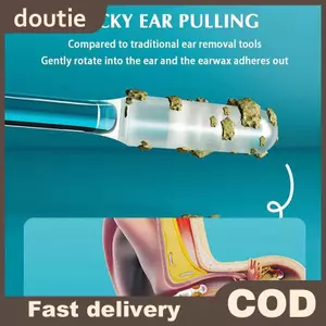 Doutie Dùng Một Lần Stiy Ear Swabs Pi Có Thể Tái Sử Dụng Dụng Dụng Cụ Tẩy Sáp Tai Silicon Mềm Dụng Cụ Tẩy Ráy Tai Cho Người Lớn Tuổi Trẻ Em VN